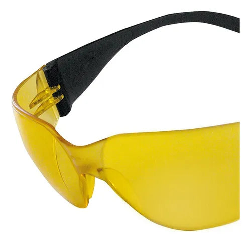 Lente de Seguridad Amarillo Dermacare AL012AM Protección Industrial Antimpacto-2
