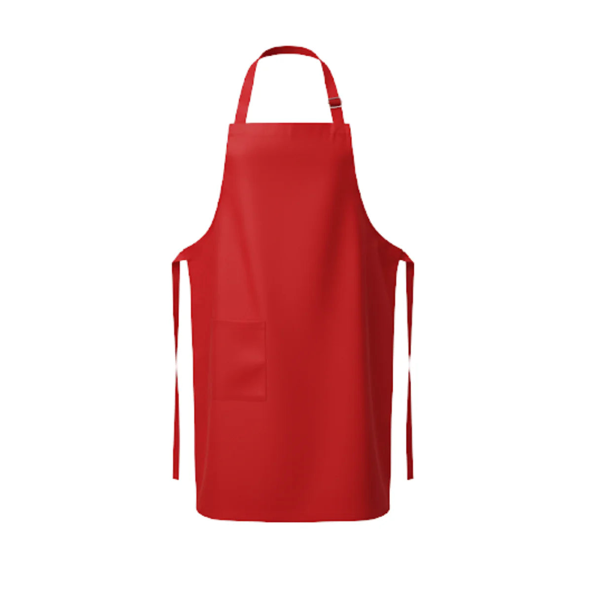 Mandil de PVC Rojo Delantal Impermeable Industrial para Limpieza, Cocina y Protección