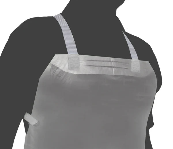 Mandil Impermeable Transparente de PVC DD-1141 JYRSA Delantal Industrial Resistente