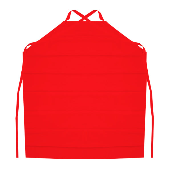 Mandil Resistente al Corte Rojo 90x127 cm DD-1155R Protección Industrial para Carnicería y Procesamiento