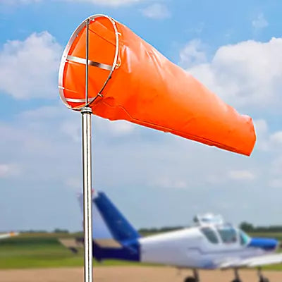 Manga de Viento Naranja TP Indicador de Dirección del Viento para Aeropuertos, Industria y Seguridad