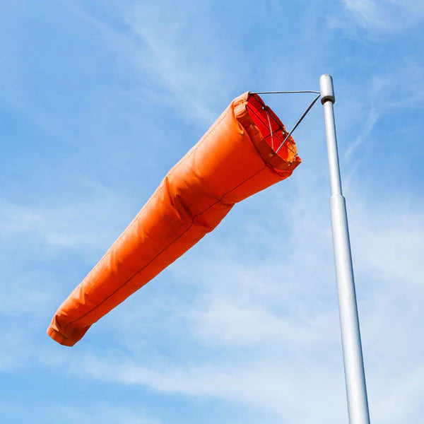 Manga de Viento Naranja TP Indicador de Dirección del Viento para Aeropuertos, Industria y Seguridad-4
