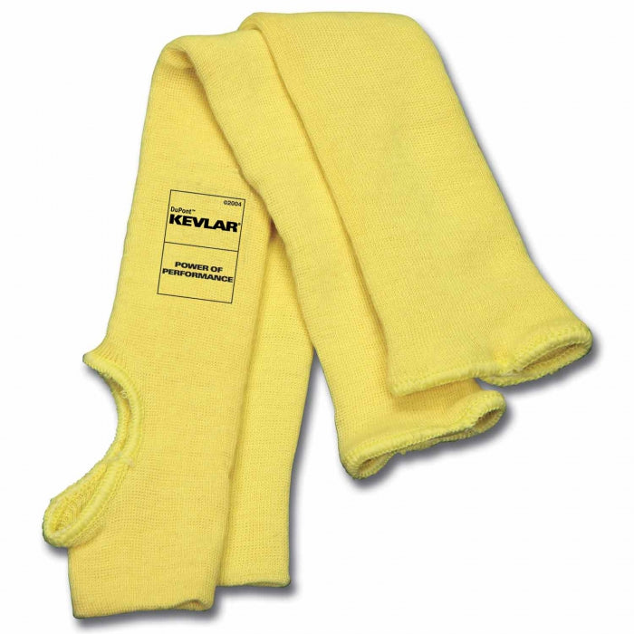 Manga de Kevlar Amarilla Protección Anticorte Industrial-2
