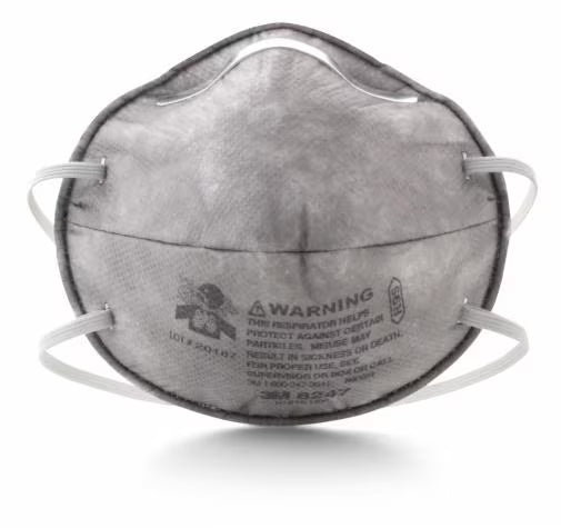 Mascarilla 3M 8247 R95 con Carbón Activado Protección contra Partículas y Olores Caja con 20 pza-2