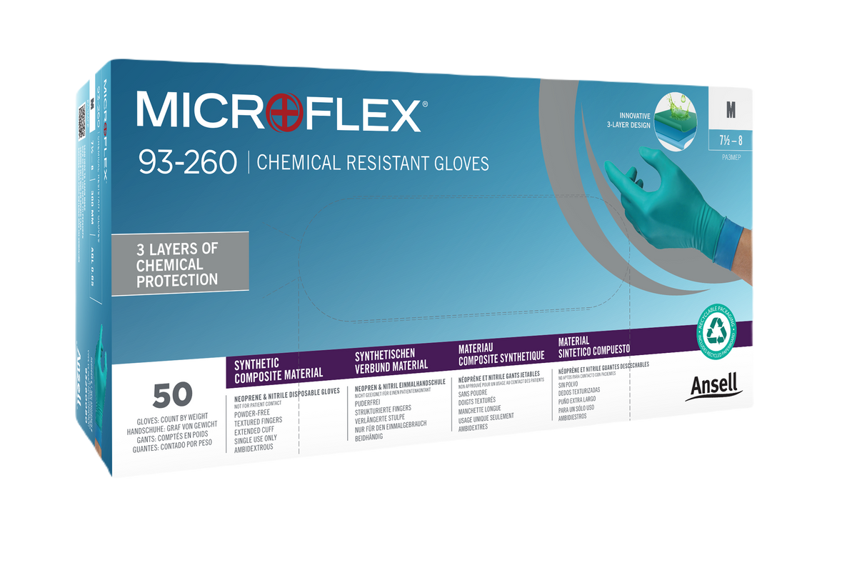 Guante Microflex Nitrilo 93-260 Caja con 50 Piezas