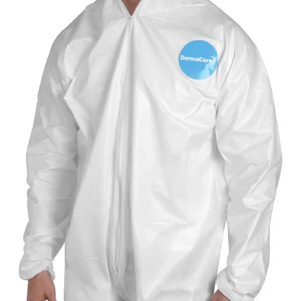 Overol de Protección Industrial Dermacare LK-MT428 Blanco