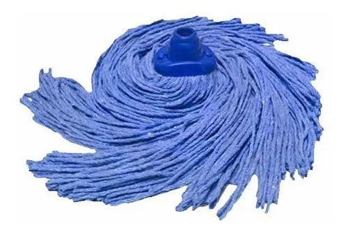 Repuesto de Trapeador Antibacterial Azul 8414B Mopa Profesional para Limpieza e Higiene Industrial