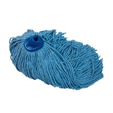 Repuesto de Trapeador Antibacterial Azul 8414B Mopa Profesional para Limpieza e Higiene Industrial-3