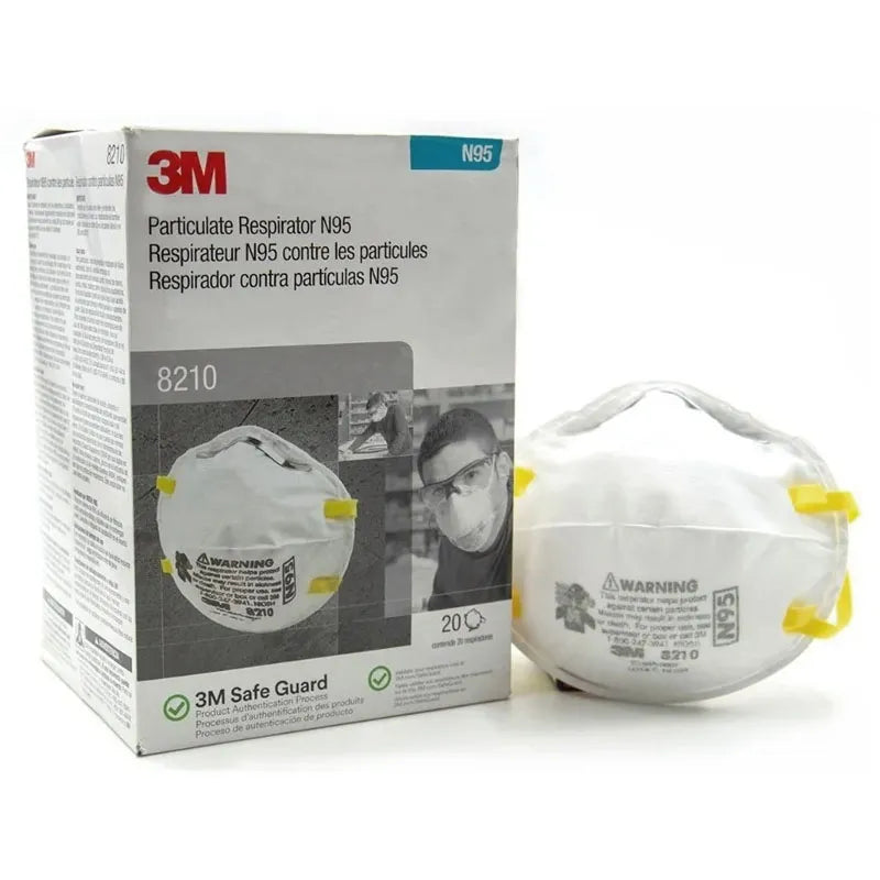 Respirador 3M 8210 N95 Caja con 20 Piezas-6