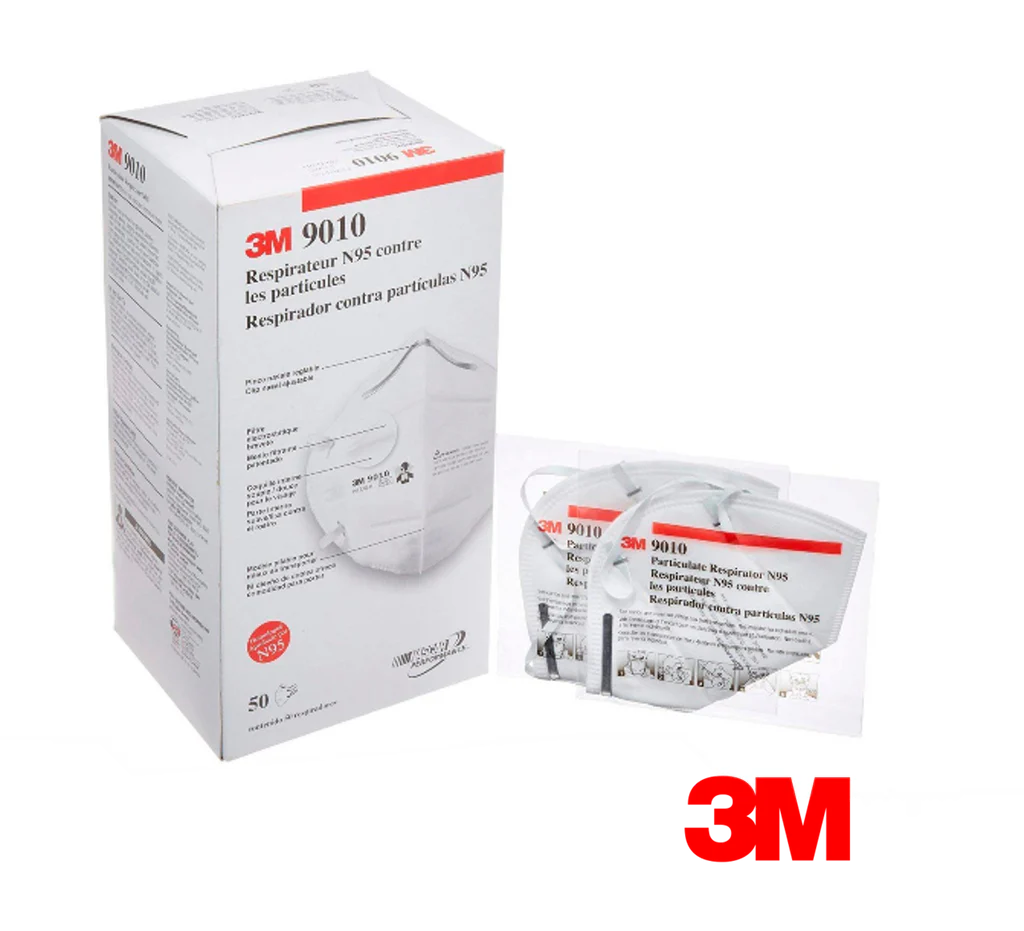 Respirador 3M 9010 N95 Caja con 50 Piezas-4