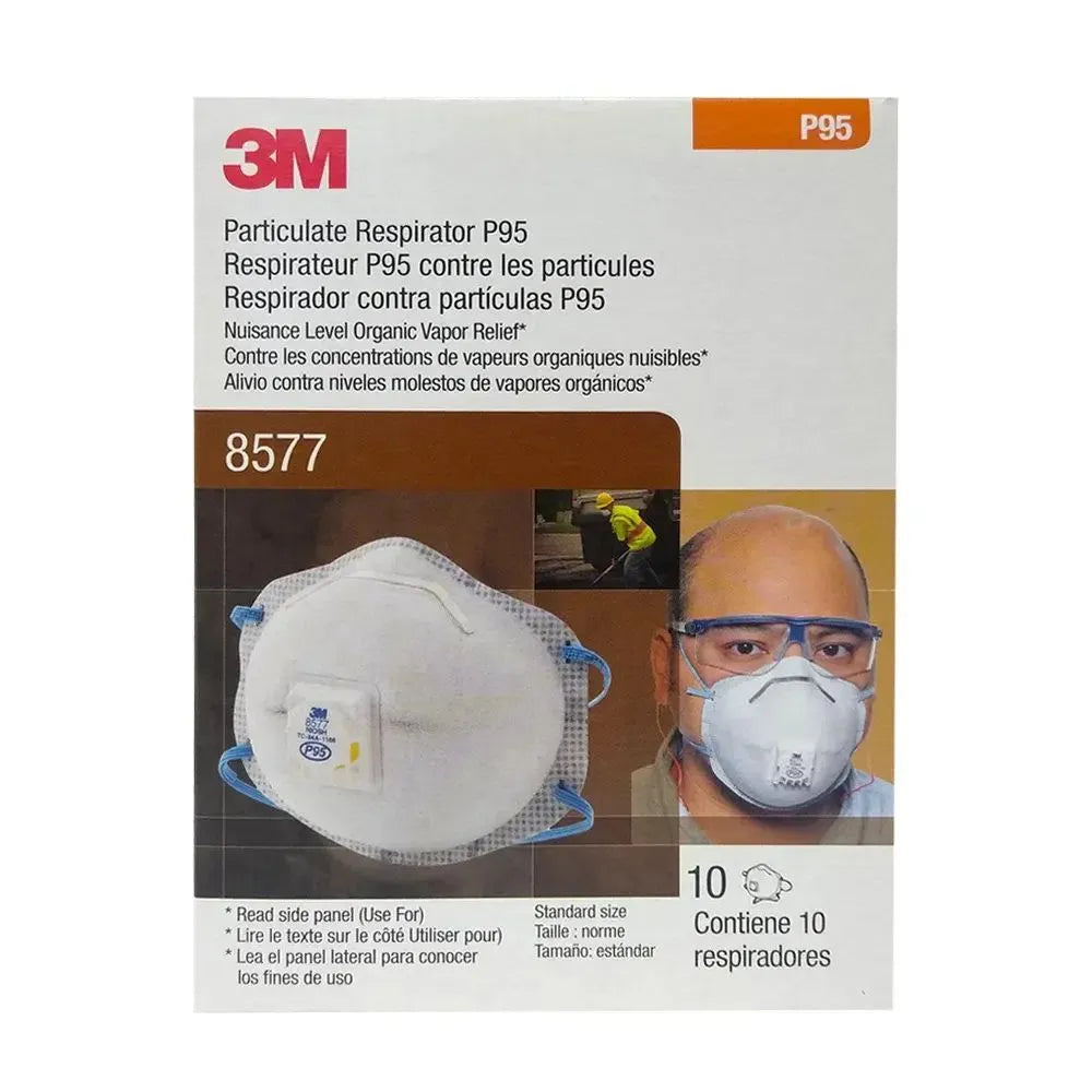 Respirador 3M 8577 P95 Caja con 10 Piezas