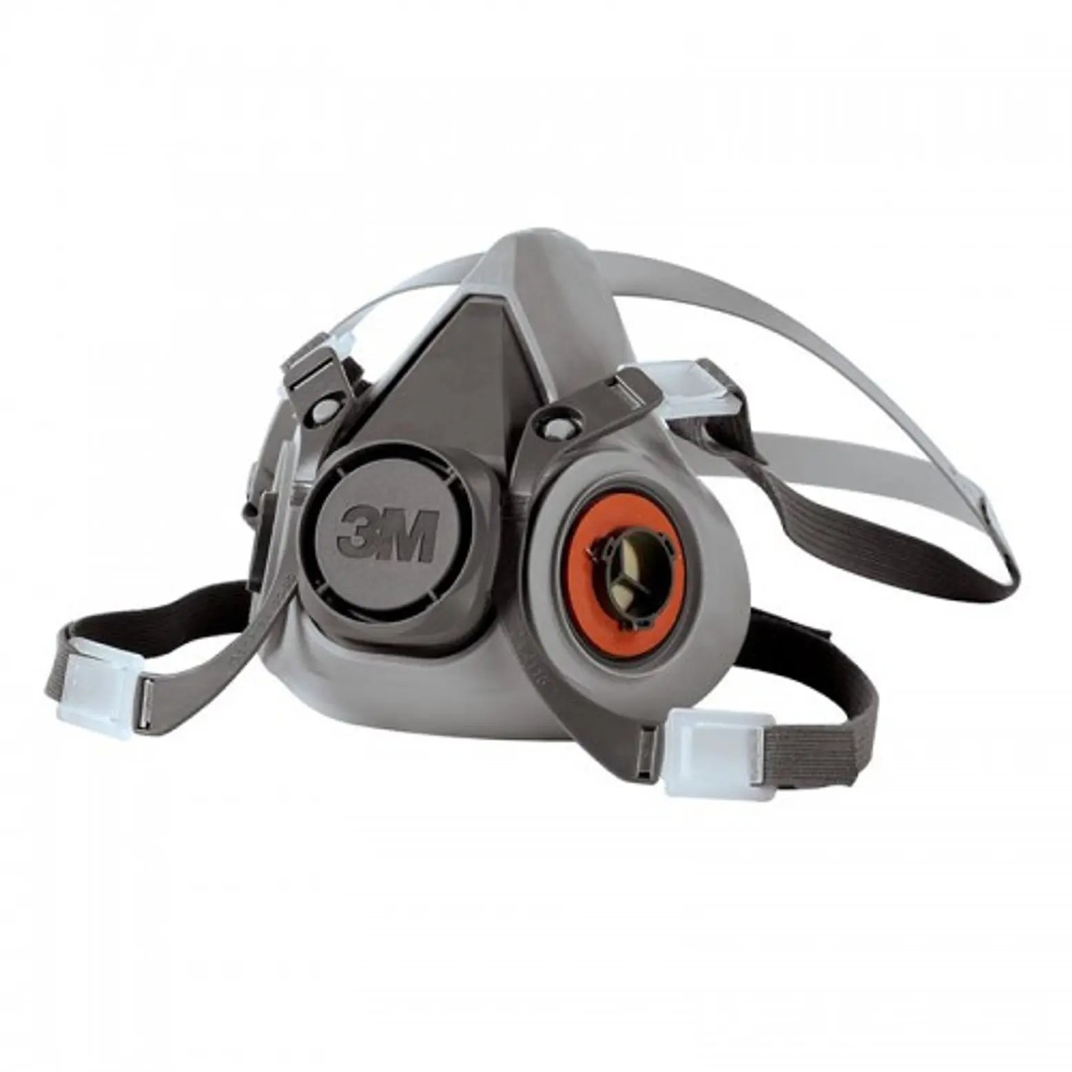 Respirador Facial de Media Cara 6200 3M Protección Respiratoria Reutilizable