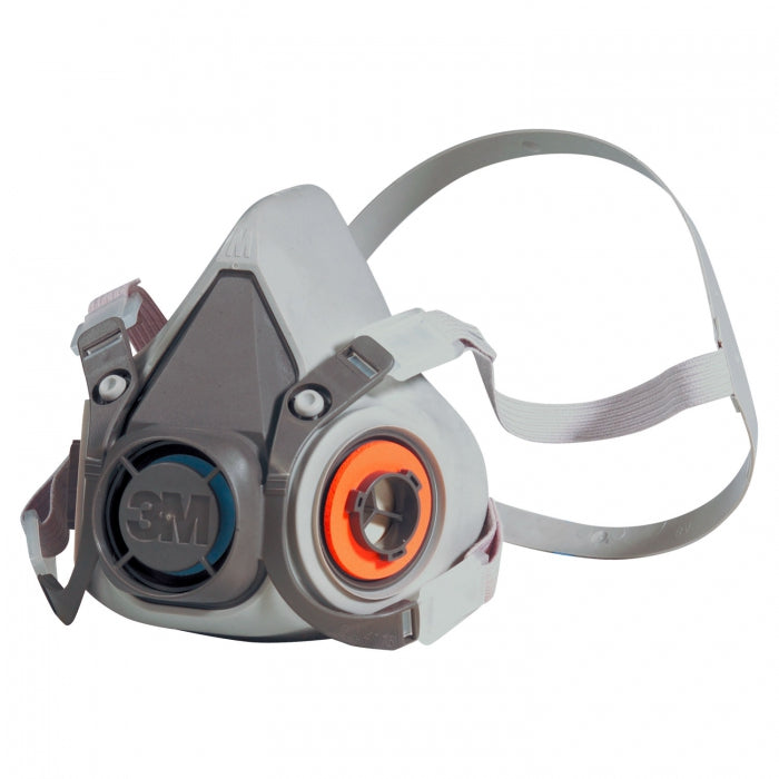 Respirador 3M 6100 Media Cara Respirador Reutilizable de Protección Respiratoria Pza-4