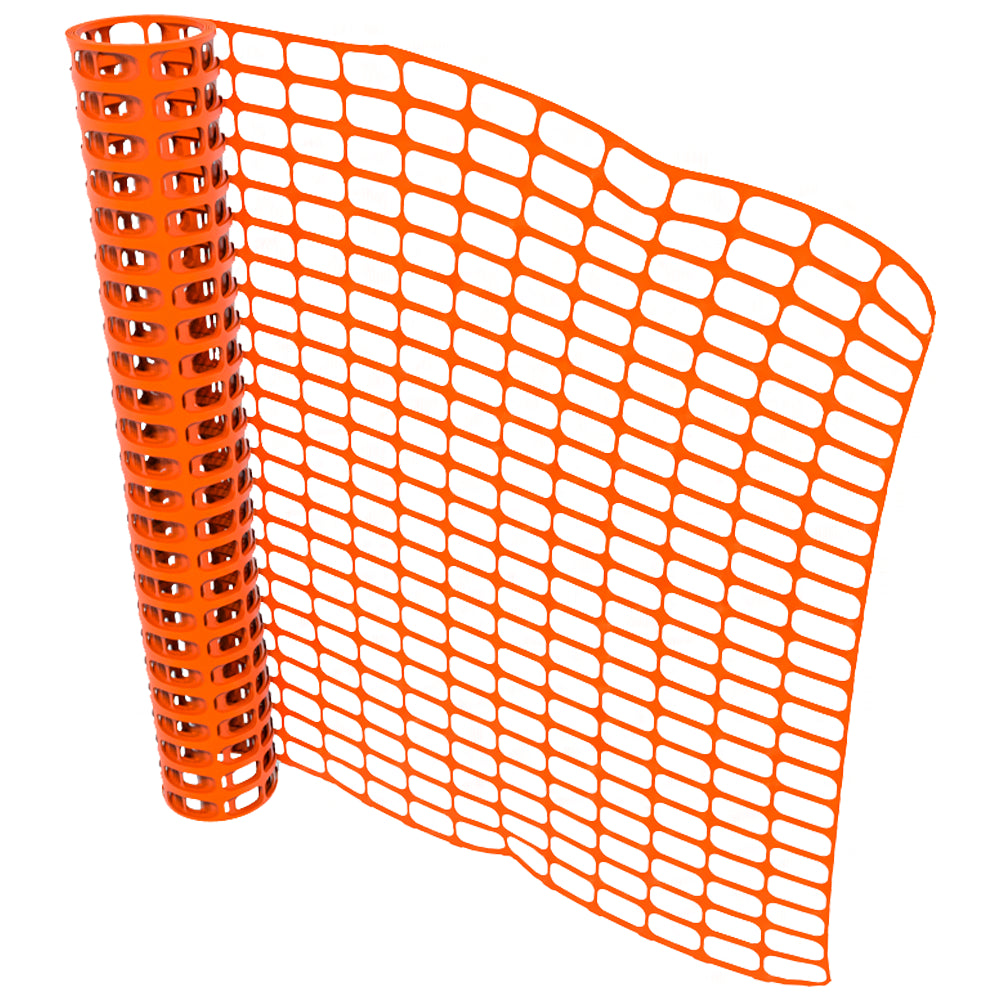 Rollo de Malla de Seguridad Delimitación y Protección para Obras y Áreas de Riesgo-1