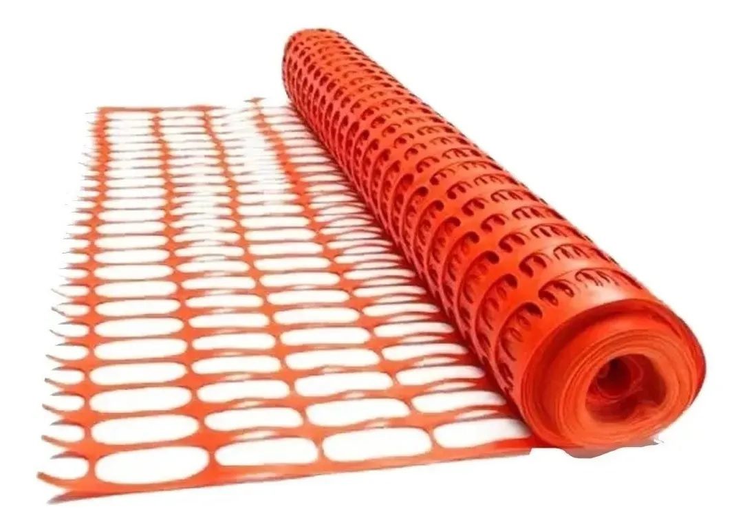 Rollo de Malla de Seguridad Delimitación y Protección para Obras y Áreas de Riesgo-2