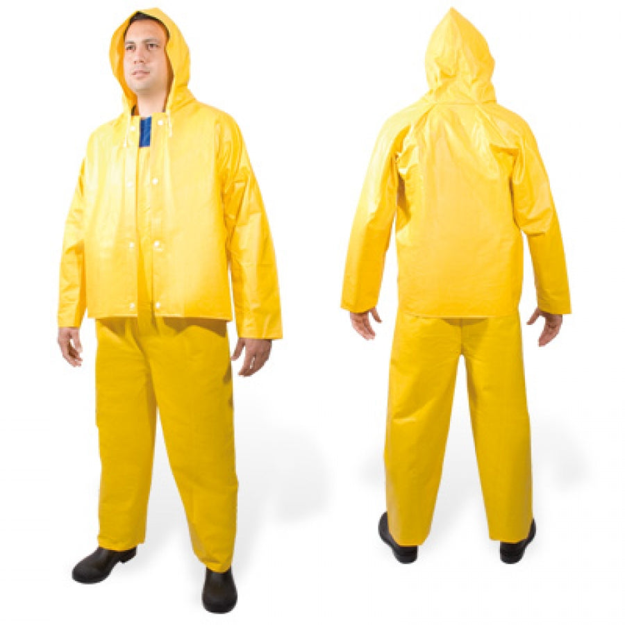 Conjunto Impermeable de Dos Piezas DD-1121 Chaqueta y Pantalón de Protección contra Lluvia