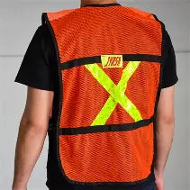 Chaleco Naranja con Reflejante JYR-SR-1010CRL "UNI"-3