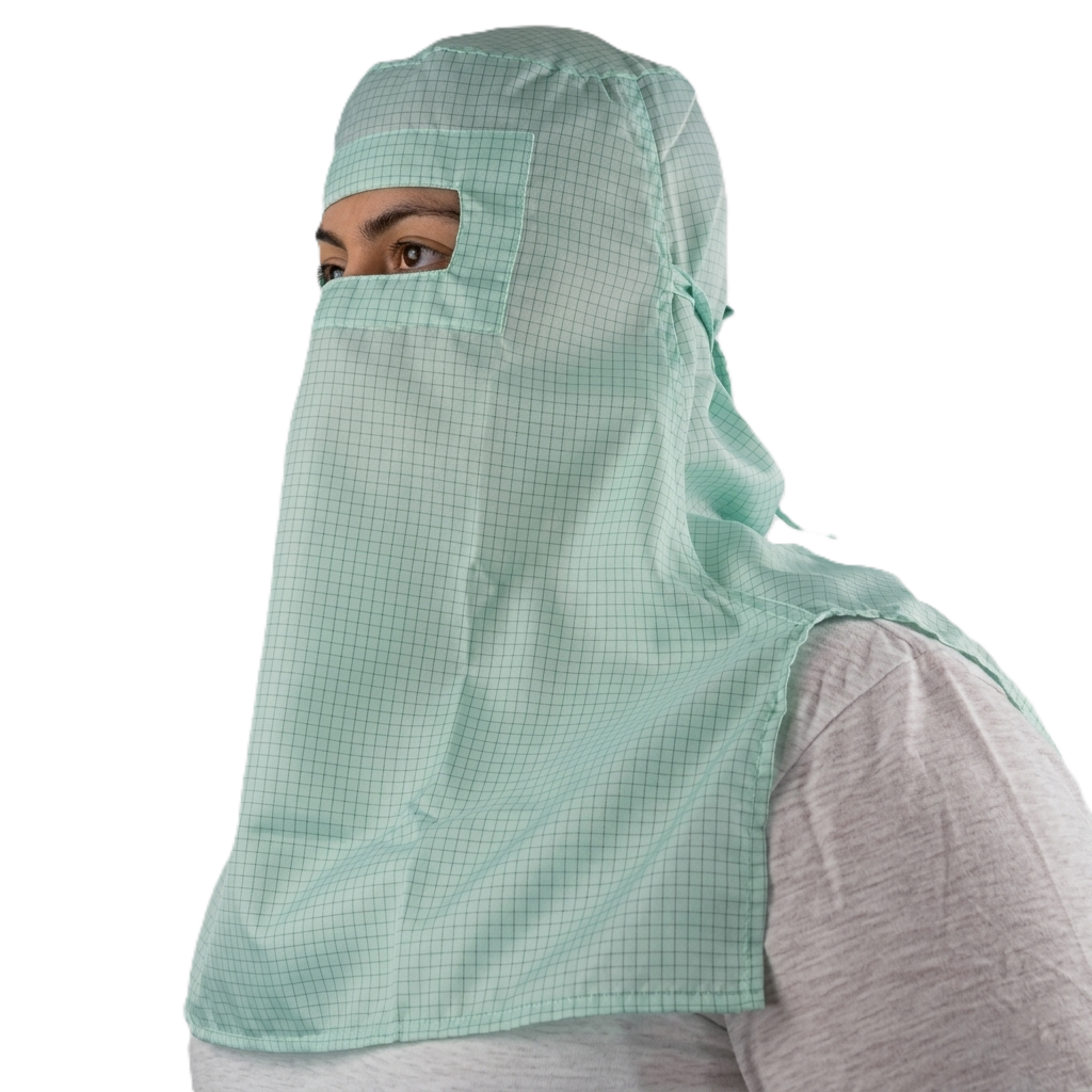 Escafandra Antiestática "Solo Ojos" | Protección ESD Facial-3
