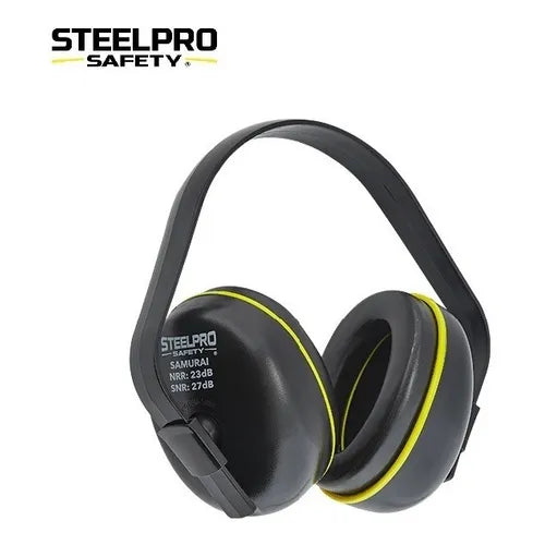 Orejera Steelpro Samurai 23 dB Protección Auditiva Industrial Antiruido